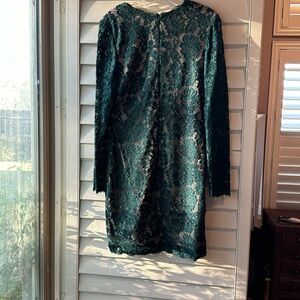 JVN BY JOVANI Green lace dress